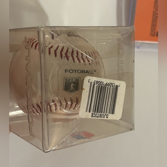 Dave Justice 1990 Donruss Rookie Card & Braves Fotoball Baseball Set - Picture 4 of 9